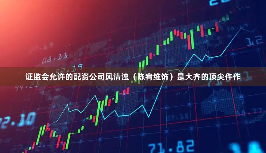 证监会允许的配资公司风清浊（陈宥维饰）是大齐的顶尖仵作