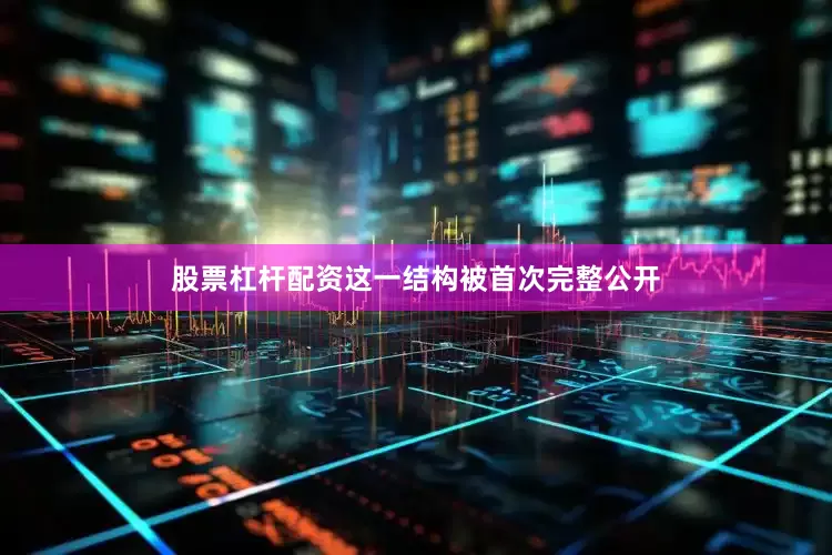 股票杠杆配资这一结构被首次完整公开