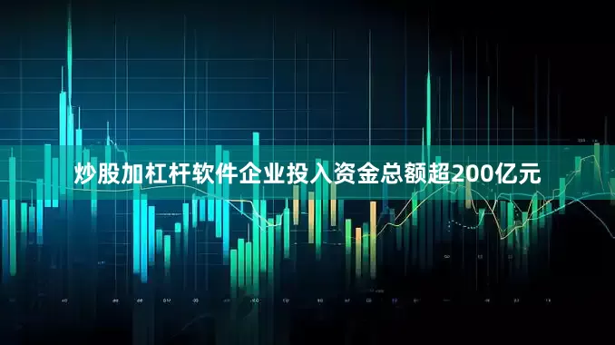 炒股加杠杆软件企业投入资金总额超200亿元